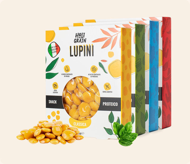 Holi Grain Lupin Snack