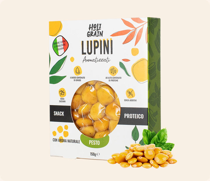 Holi Grain Lupin Snack