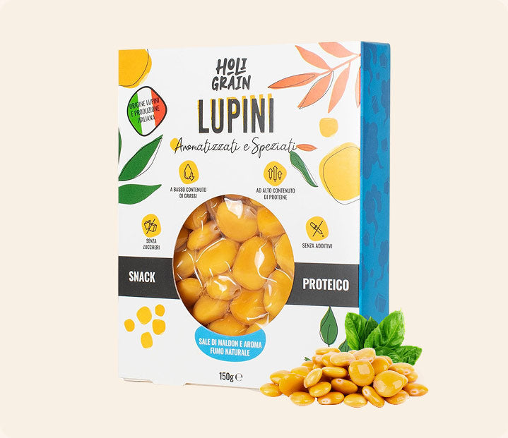 Holi Grain Lupin Snack