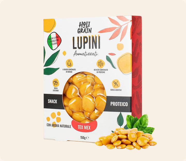 Holi Grain Lupin Snack